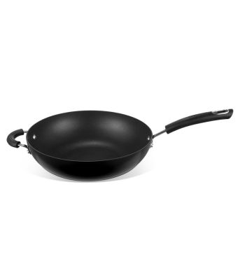 Circulon Total Hard Anodized 30cm Stir Fry Wok Pan (83960)