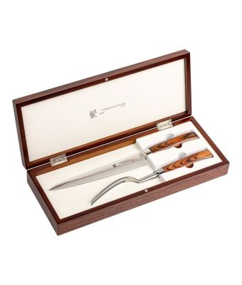 Tamahagane San Tsubame Wood 2 Piece Carving Set in Case (SN-2122)